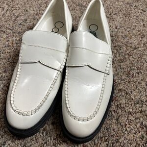 Calvin Klein Classic White Men's Loafers